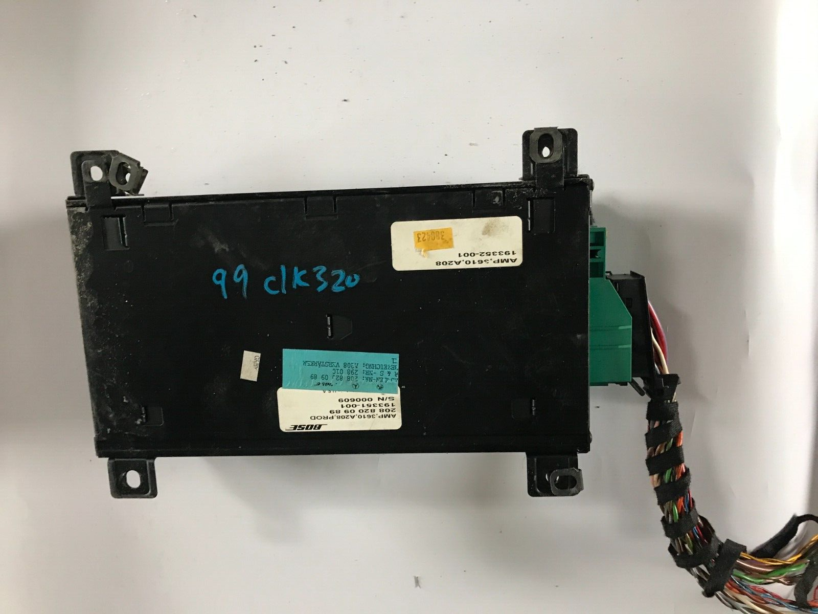 98-03 Mercedes W208 CLK320 CLK430 Bose Amplifier Audio Sound 2088200989 OEM | eBay